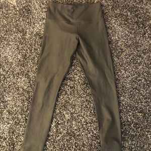 Zyia Grey Metallic 7/8 Leggings.